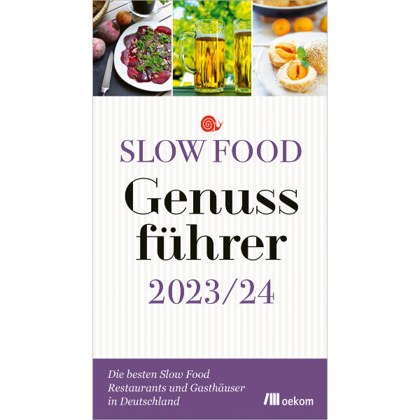 Buch-Cover:  Slow Food Genussführer 2023/24