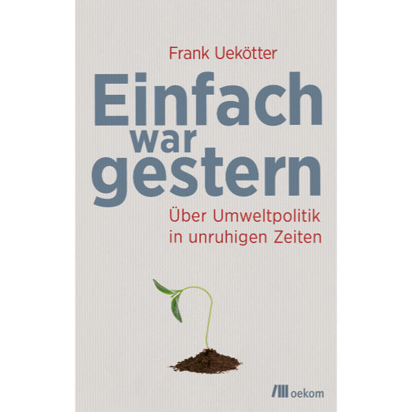 Buch-Cover: Einfach 
war gestern