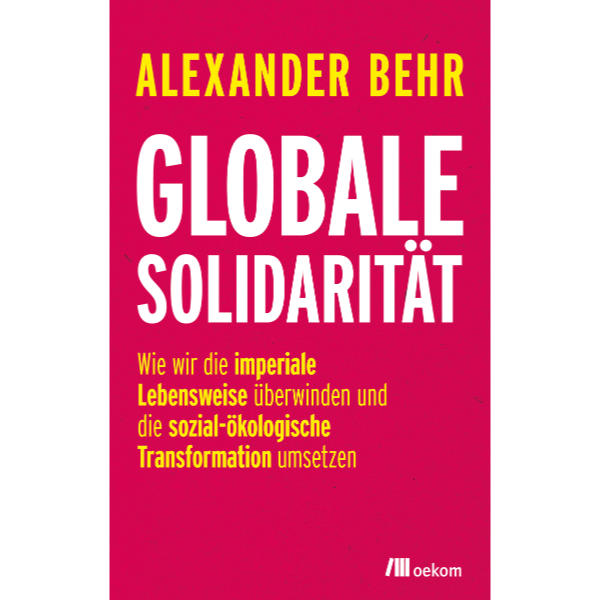 Buch-Cover: Globale 
Solidarität