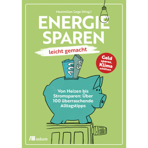 Buch-Cover: 
Energiesparen leicht gemacht