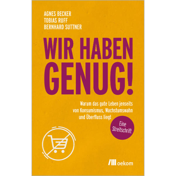 Buch-Cover: Wir haben genug!