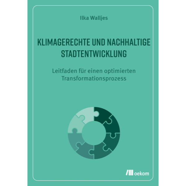 Buch-Cover: Klimagerechte und nachhaltige Stadtentwicklung