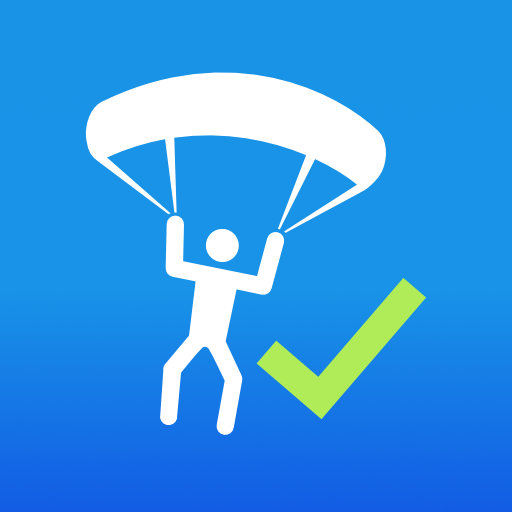 Icon der Lern-App Fallschirmsprung Lernfragen