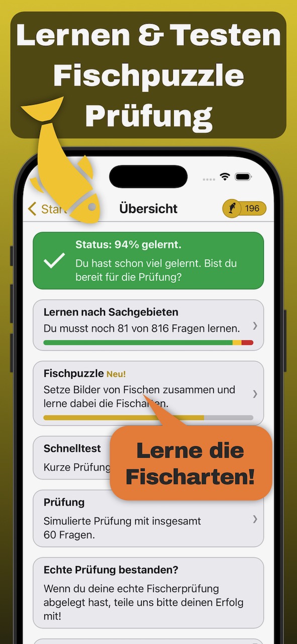 Werbebild mit der Hauptansicht der App