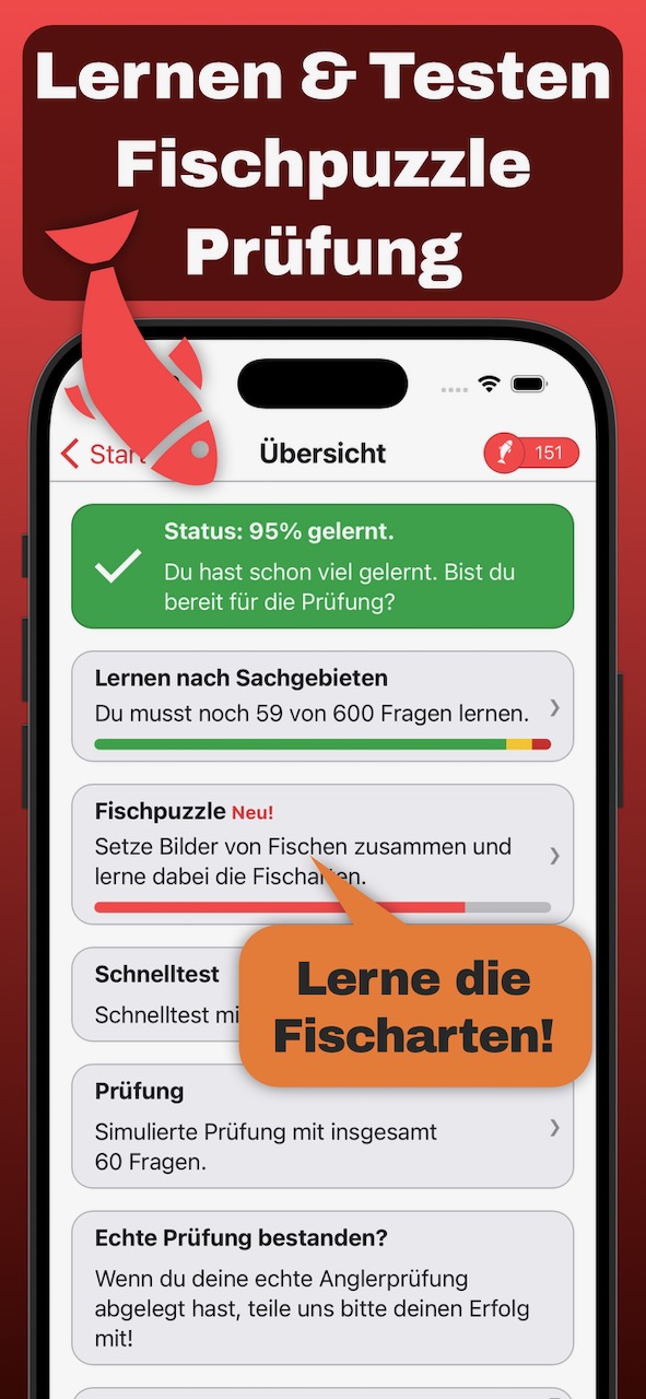 Werbebild mit der Hauptansicht der App