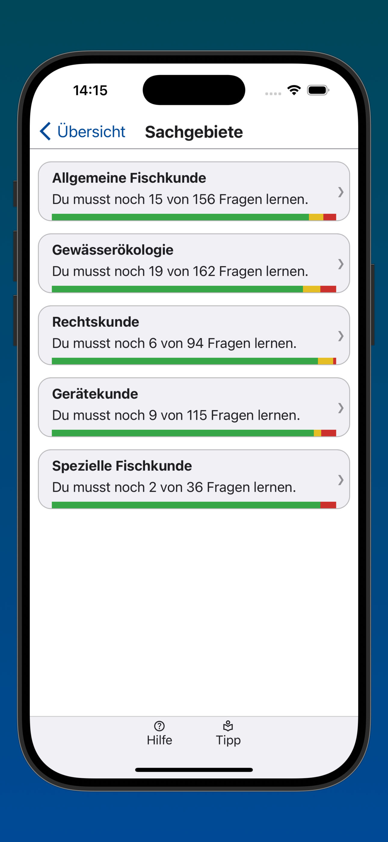 Sachgebiete