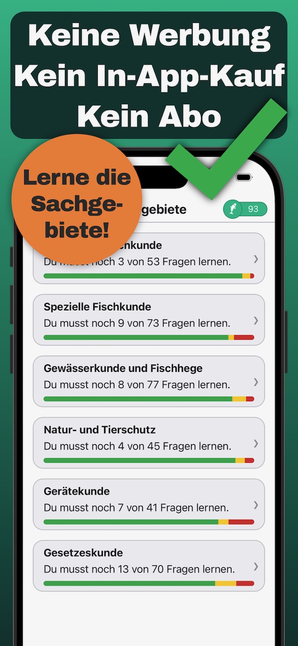 Werbebild mit den Sachgebieten