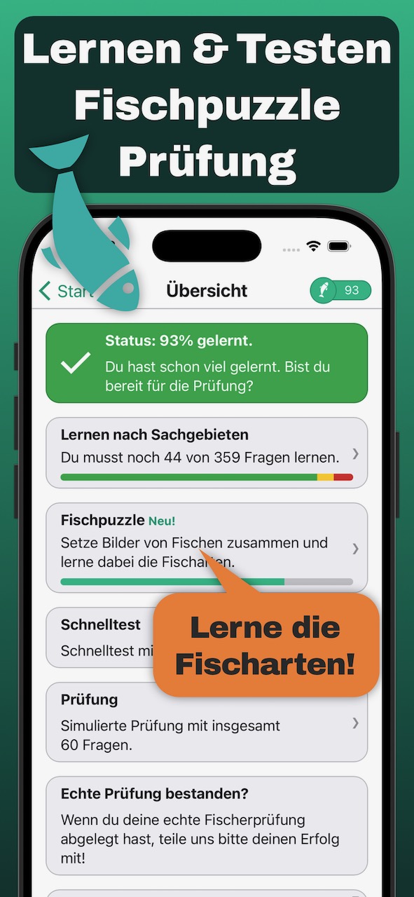 Werbebild mit der Hauptansicht der App