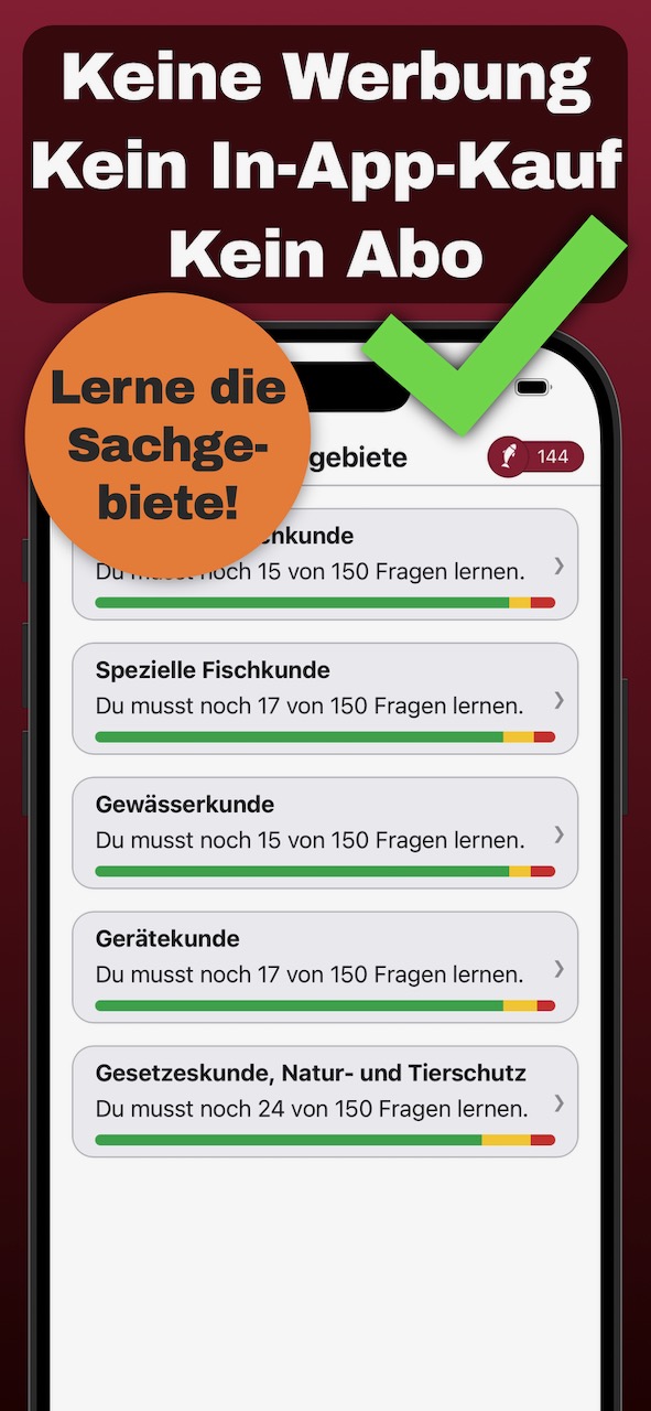 Werbebild mit den Sachgebieten