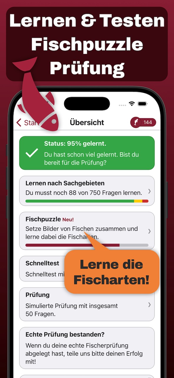 Werbebild mit der Hauptansicht der App