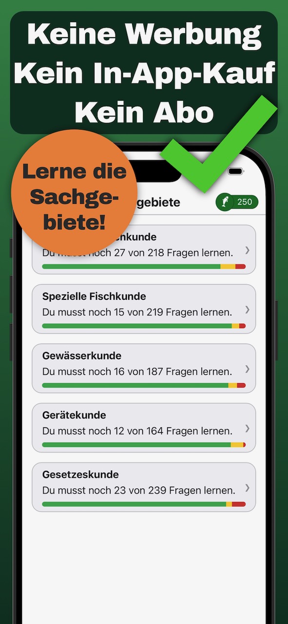 Werbebild mit den Sachgebieten